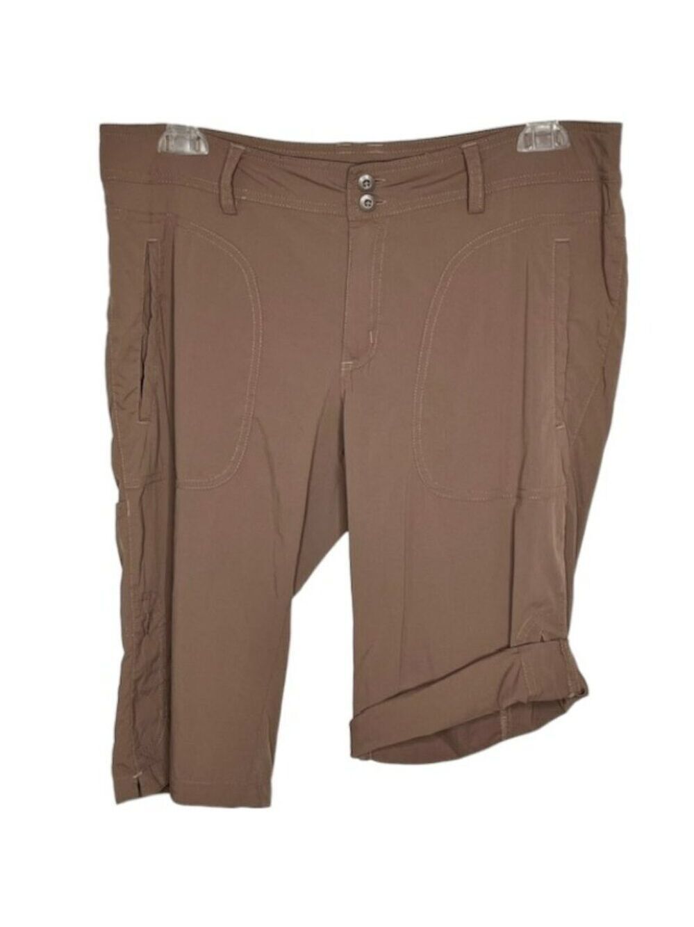 Patagonia Solimar Roll-Up Nylon Hiking Shorts - Earthenware - 12